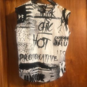 Looking for trade or offer Balmain x Victoria Secret Collaboration Cut-off shirt